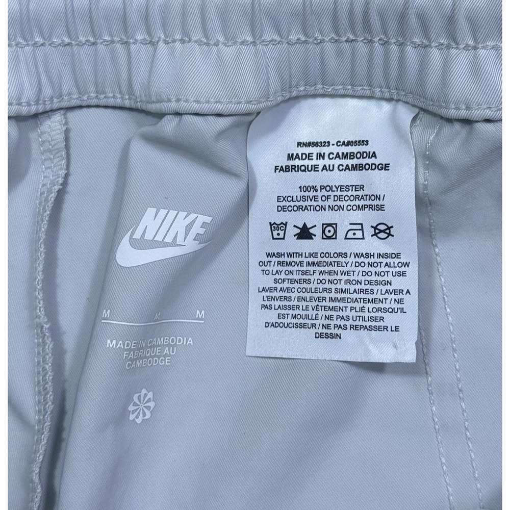 Nike EYBL Woven Cargo Pants Mens M 32x30 Light Bone Basketball DV8074-025 Rare - Picture 2 of 8